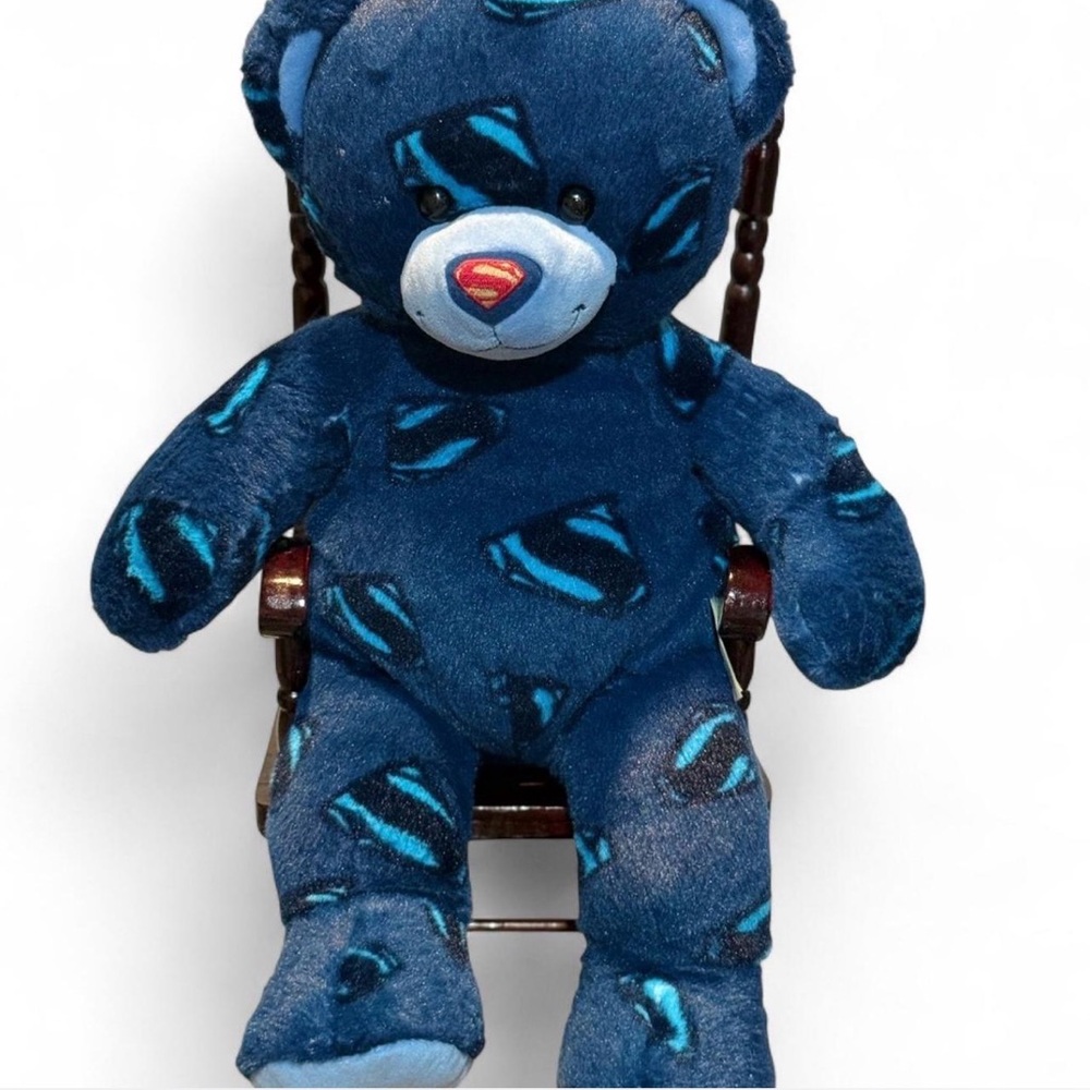 BAB Limited Edition SUPERMAN MAN OF STEEL Build a Bear Superhero Plush Soft Toy